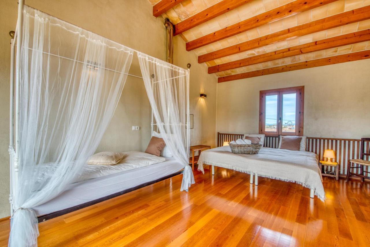 Traumhafte Finca Son Senyor - Mit Pferdekoppel Villa ซาโปบลา ภายนอก รูปภาพ