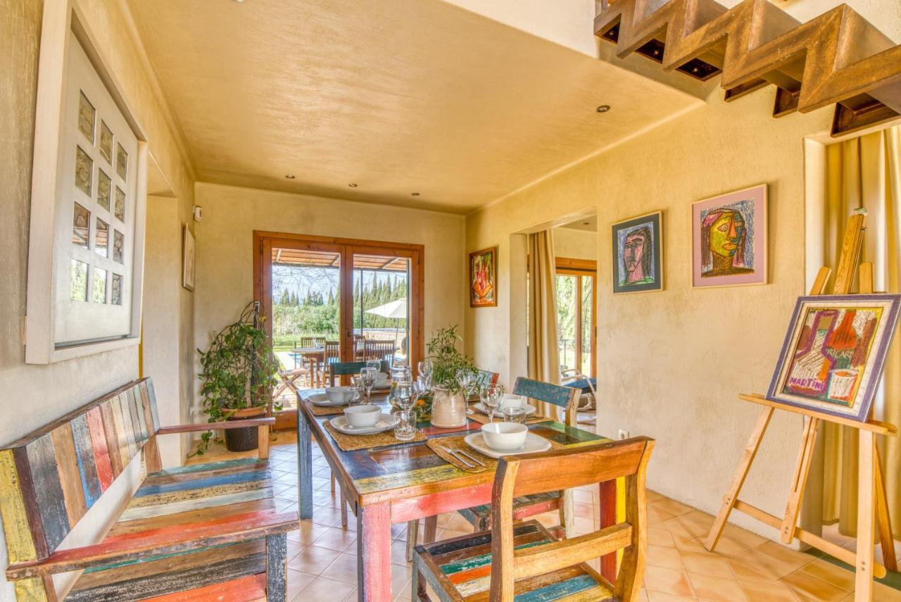Traumhafte Finca Son Senyor - Mit Pferdekoppel Villa ซาโปบลา ภายนอก รูปภาพ